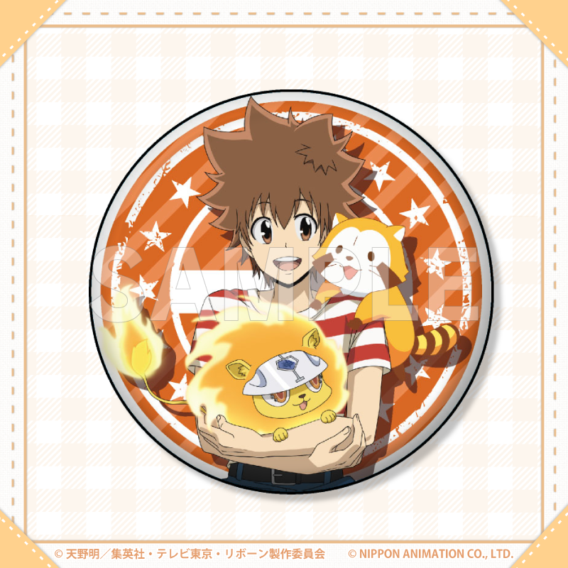 缶バッジ(ツナ×ラスカル)