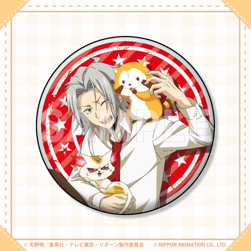 缶バッジ(獄寺×ラスカル)