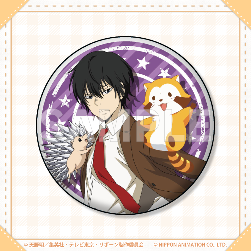 缶バッジ(雲雀×ラスカル)